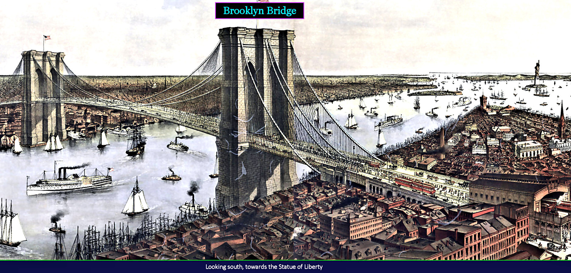Brooklyn Bridge, 1883